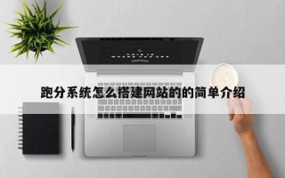 宁津跑分系统怎么搭建网站的的简单介绍